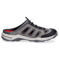 Rieker Herren Pantolette grau