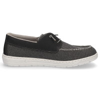Rieker Herren Canvas Slipper schwarz
