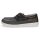 Rieker Herren Canvas Slipper schwarz