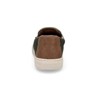 Rieker Herren Mesh Slipper khaki gr&uuml;n