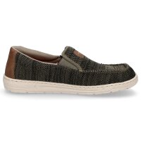 Rieker Herren Mesh Slipper khaki gr&uuml;n
