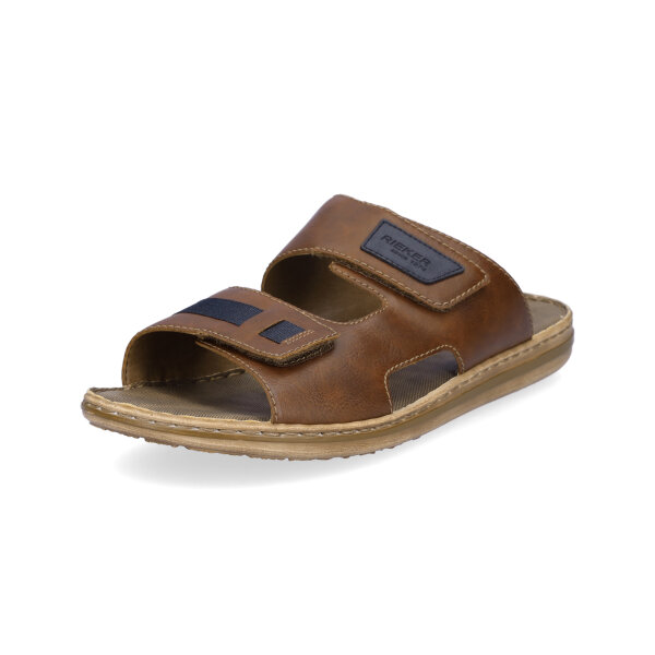Rieker Herren Pantolette braun