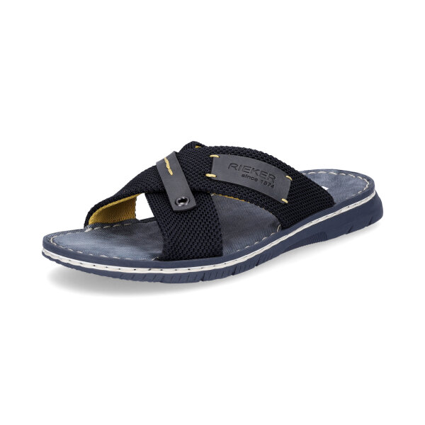Rieker Herren Pantolette navy blau