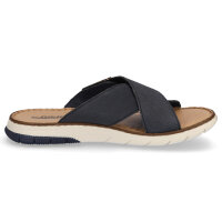 Rieker Herren Pantolette blau
