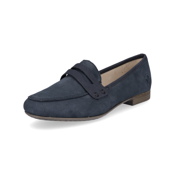 Rieker Damen Slipper blau