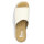 Rieker Damen Klett Pantolette offwhite
