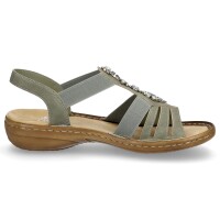 Rieker Damen Riemchensandale mintgr&uuml;n