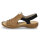 Rieker Damen Sandale schwarz beige