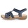 Rieker Damen Sandale blau