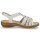Rieker Damen Sandale silber platin