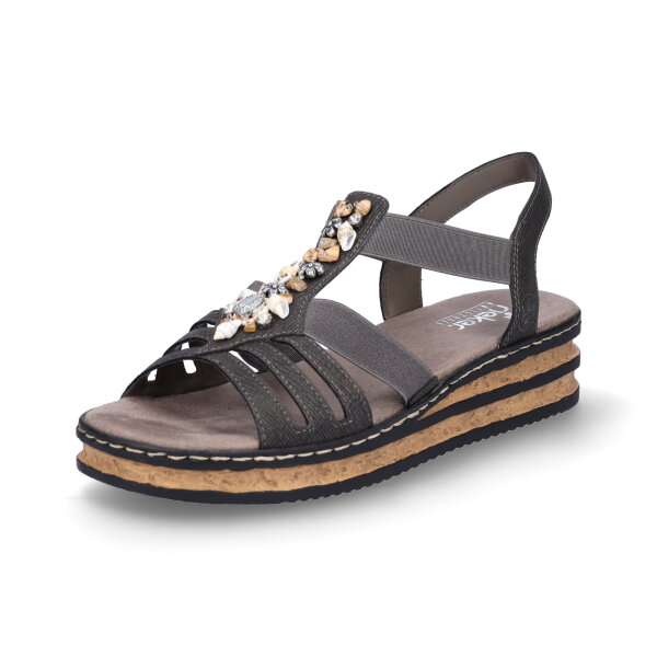 Rieker Damen Sandale braun
