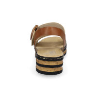 Rieker Damen Sandale braun beige