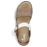 Rieker Damen Sandale braun beige