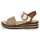 Rieker Damen Sandale braun beige