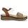Rieker Damen Sandale braun beige
