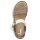 Rieker Damen Sandale braun beige