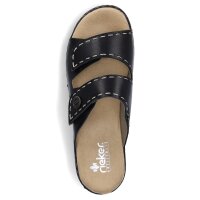 Rieker Damen Keil Pantolette schwarz