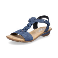 Rieker Damen Sandale blau