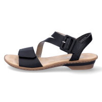Rieker Damen Sandale schwarz