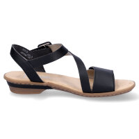 Rieker Damen Sandale schwarz