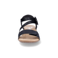 Rieker Damen Sandale schwarz