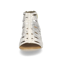 Rieker Damen Sandalette silber metallic