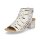 Rieker Damen Sandalette silber metallic