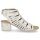 Rieker Damen Sandalette silber metallic