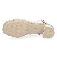 Rieker Damen Sandalette wei&szlig;
