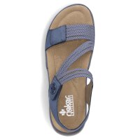 Rieker Damen Trekking Sandale blau