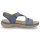 Rieker Damen Trekking Sandale blau