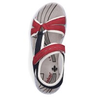 Rieker Damen Sandale blau rot