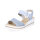 Rieker Damen Keil Sandalette hellblau