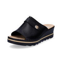 Rieker Damen Pantolette schwarz
