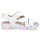 Rieker Damen Trekking Sandale wei&szlig; multi