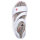 Rieker Damen Trekking Sandale wei&szlig; multi