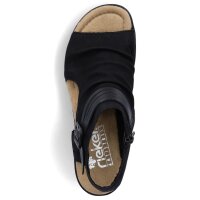 Rieker Damen Keilsandalette schwarz