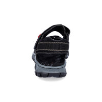 Rieker Damen Trekking Sandale schwarz