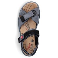 Rieker Damen Trekking Sandale blau