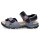 Rieker Damen Trekking Sandale blau