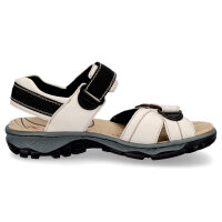 Rieker Damen Trekking Sandale creme