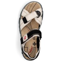 Rieker Damen Trekking Sandale creme