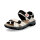 Rieker Damen Trekking Sandale creme