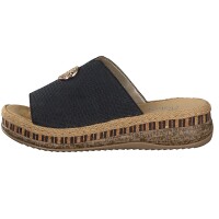 Rieker Damen Pantolette blau