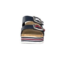 Rieker Damen Pantolette blau