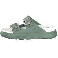 Rieker Damen Pantolette mint