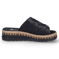 Rieker Damen Pantolette schwarz