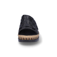 Rieker Damen Pantolette schwarz