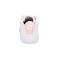 Puma Damen Leder Sneaker Vikky v3 wei&szlig; rosa