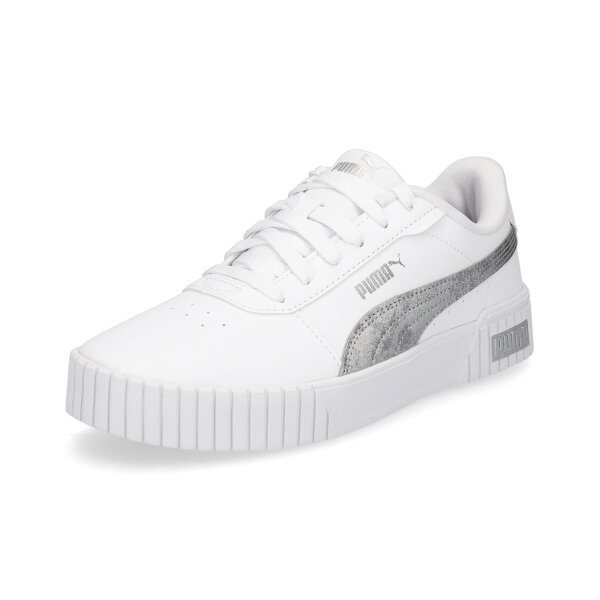 Puma Damen Sneaker Carina 2.0 Space Metallics wei&szlig;